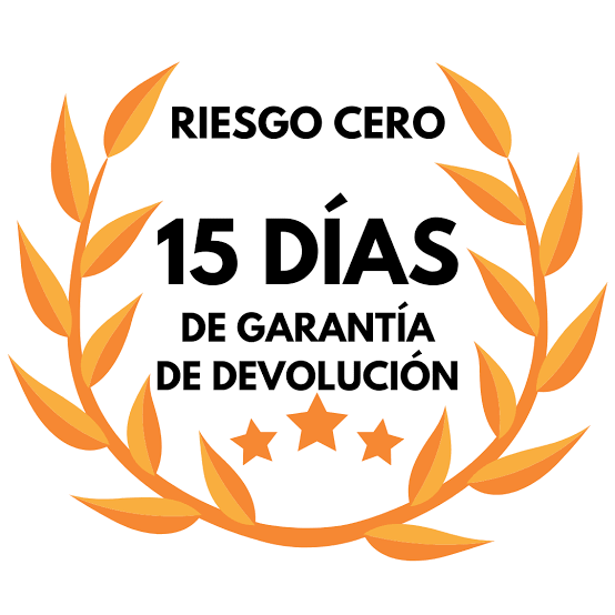 Riesgo cero: 15 días de garantía de devolución